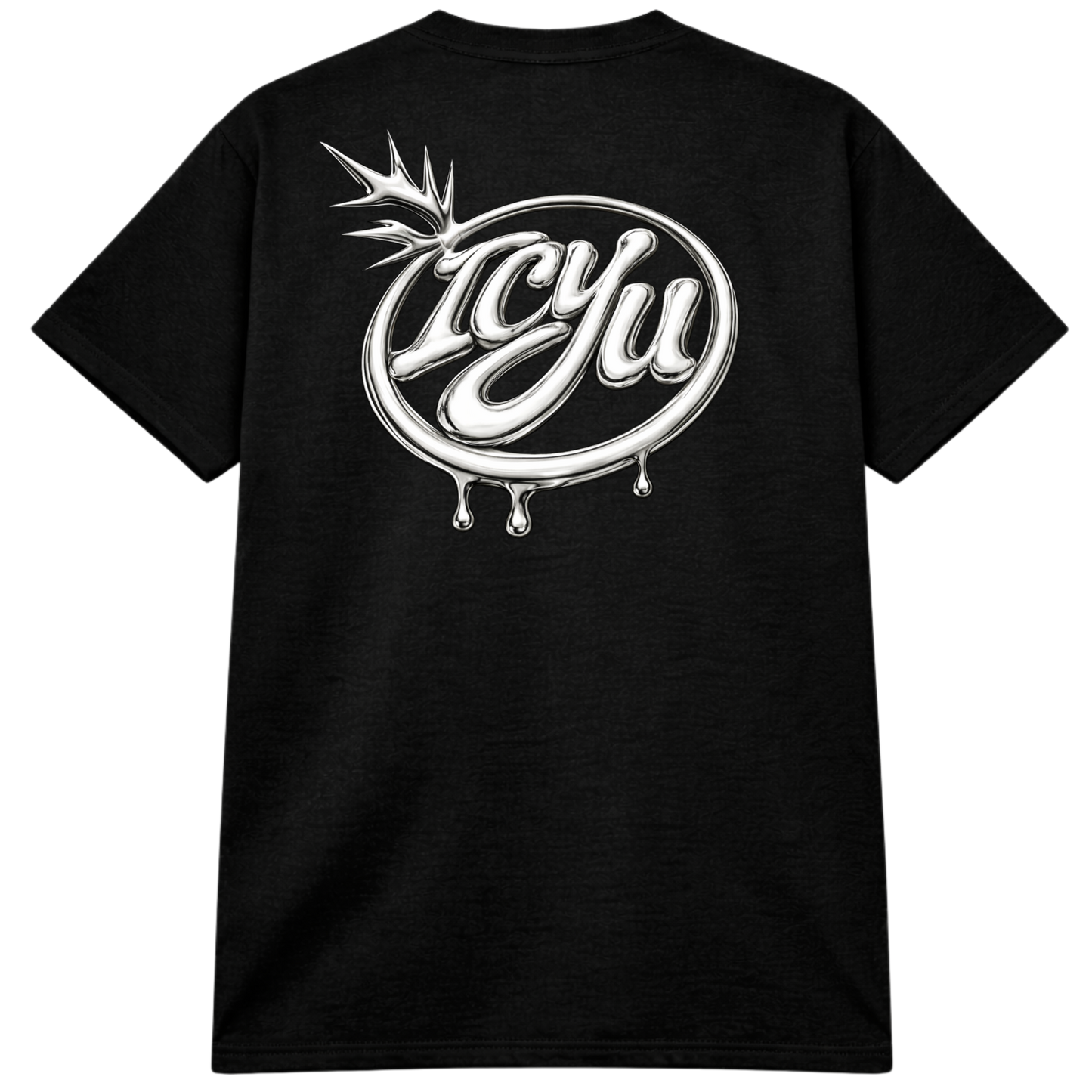 ICYU Chrome Logo Tee - Signature Layout