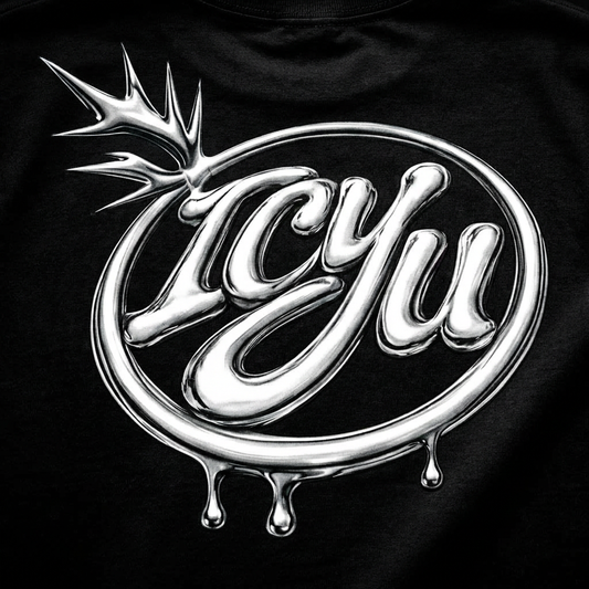 ICYU Chrome Logo Tee - Signature Layout