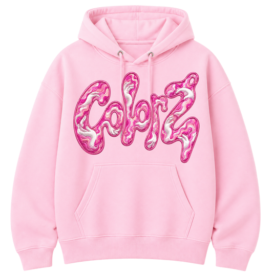 ColorZ Wendle Hands Hoodie – Pink Edition