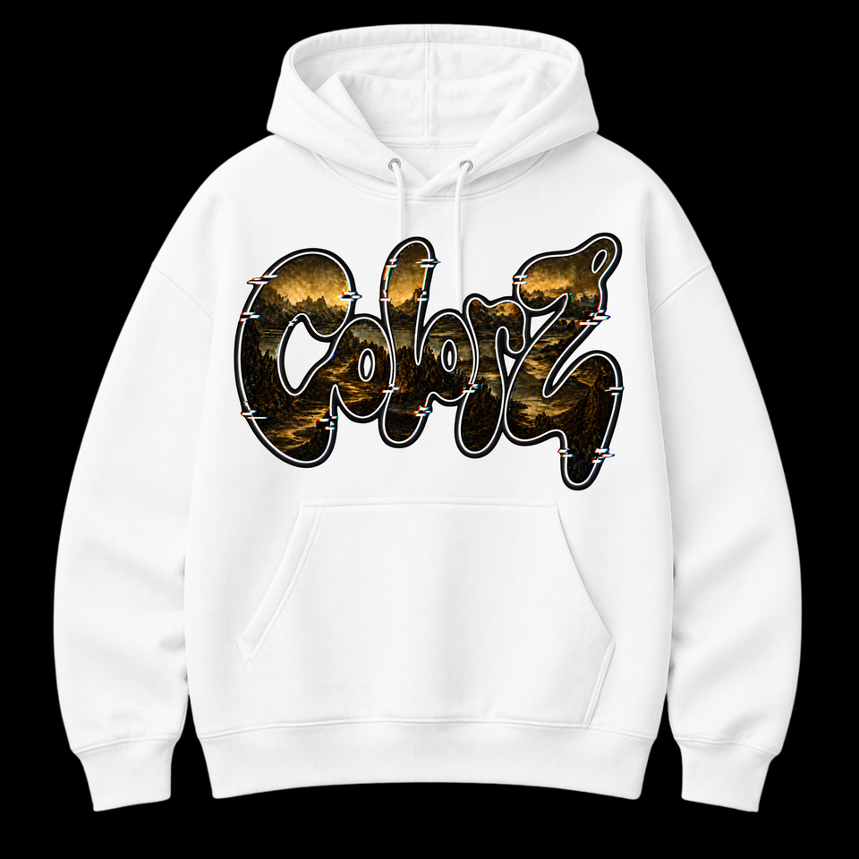 ColorZ™ BlackOut Glitch Hoodie