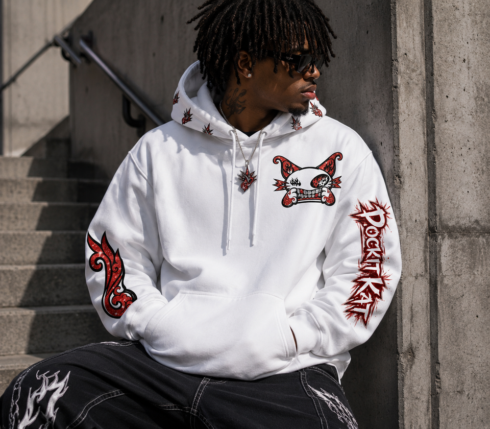 PocKit Kat Flame Hoodie