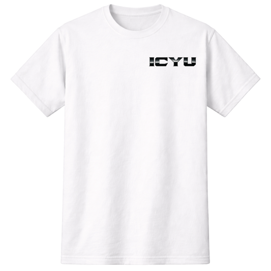 ICYU Chrome Logo Tee – Front Hit