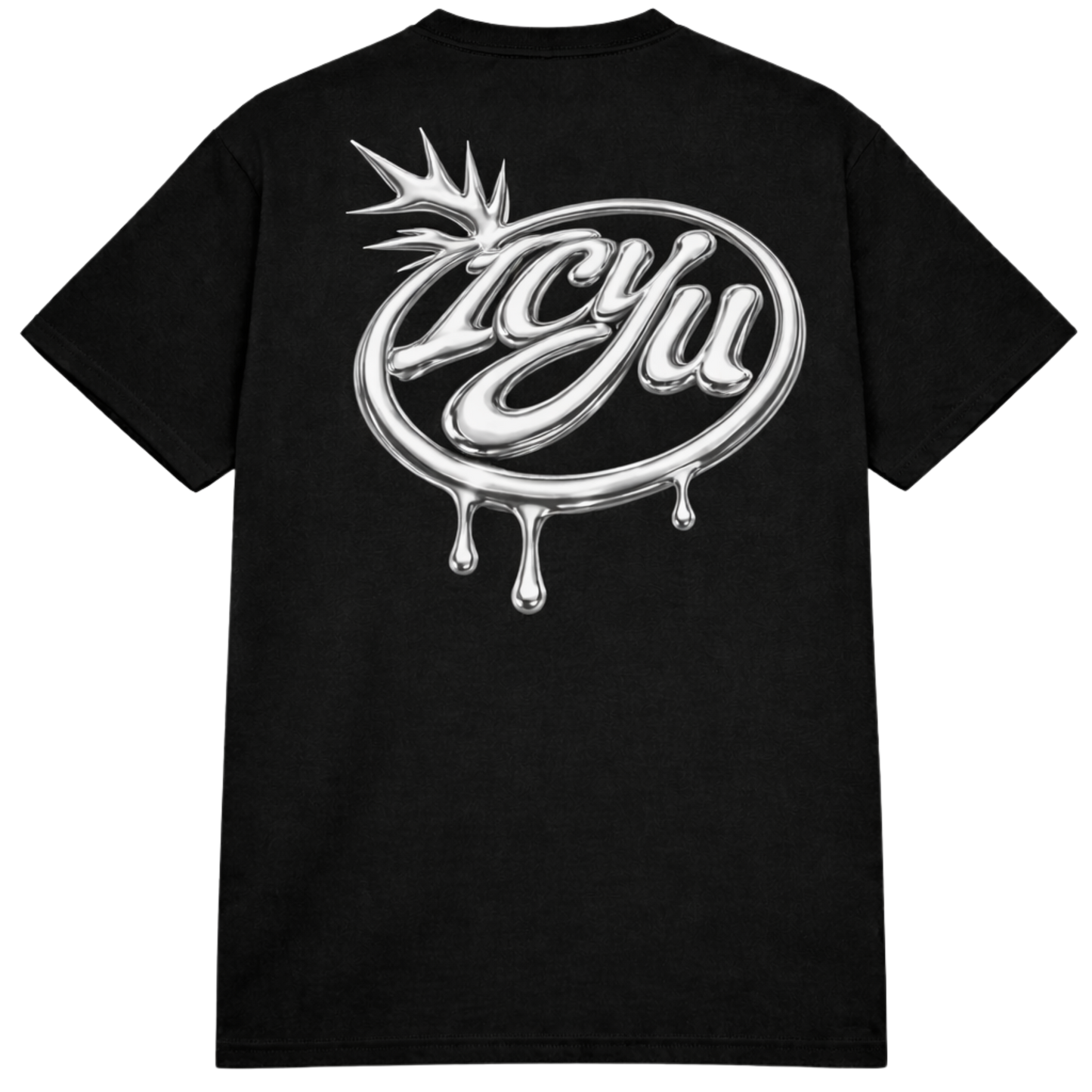 ICYU Chrome Logo Tee - Signature Layout