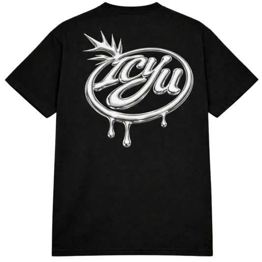 ICYU Chrome Logo Tee - Signature Layout