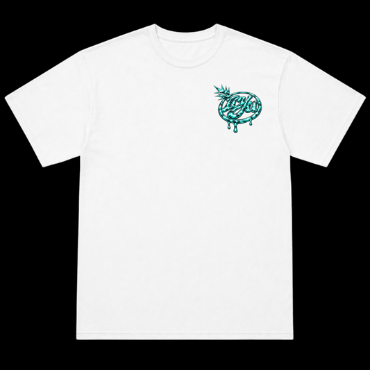 ICYU Camo Turquoise Graphic Tee