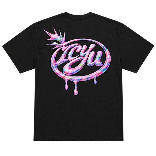 ICYU Marbled Logo Tee