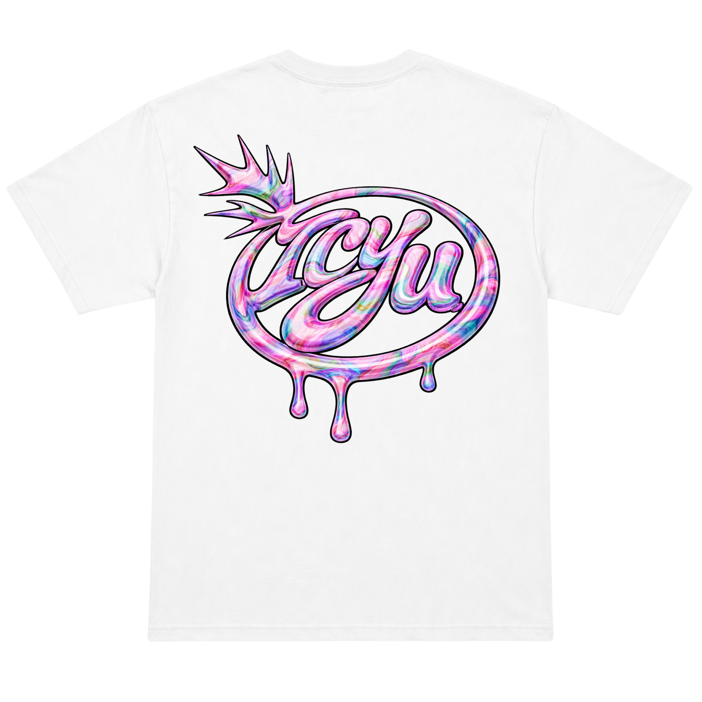 ICYU Marbled Logo Tee