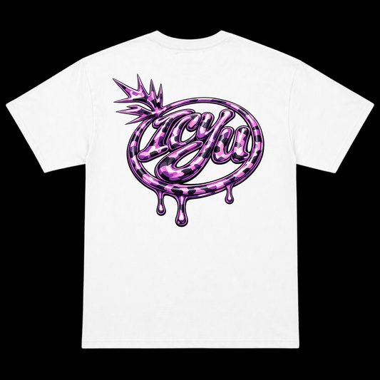 ICYU Camo Purple Graphic Tee