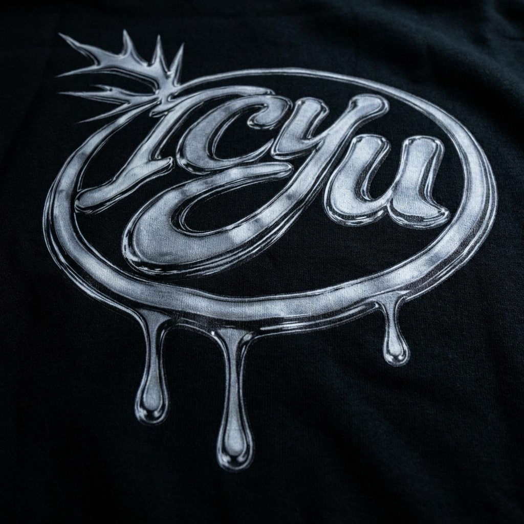 ICYU Origin Hoodie - Close-Up Detail