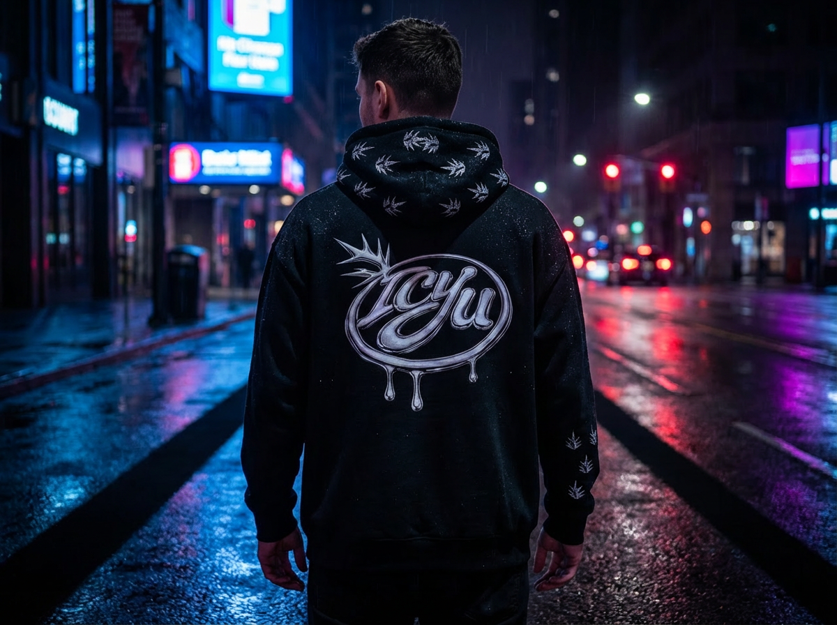 ICYU Origin Hoodie - Back Hero