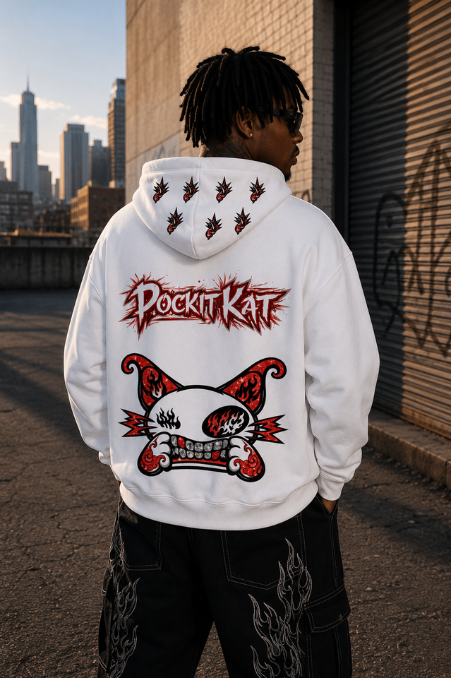 PocKit Kat Flame Hoodie